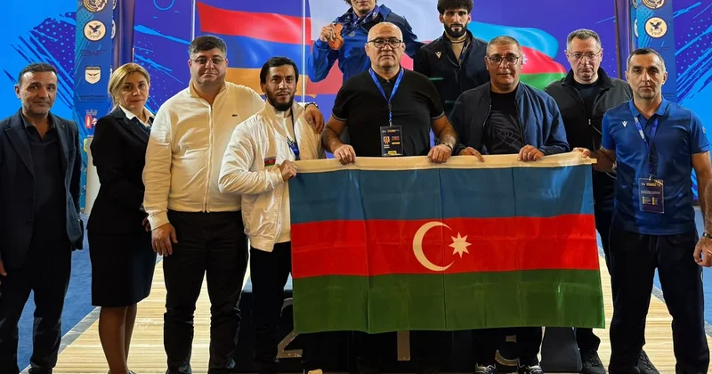 Ağırlıqqaldıranlarımız Avropa birinciliyində daha 3 medal qazanıb