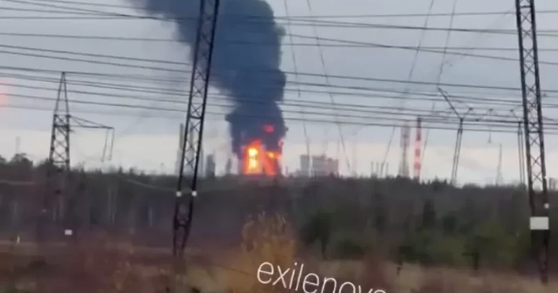 Exilenova+: Атакован Сургутский газоперерабатывающий завод Видео