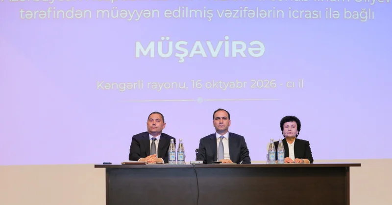 Kəngərli rayonunda müşavirə: İqtisadi müstəqillik dövlətimizin gücünü möhkəmləndirir