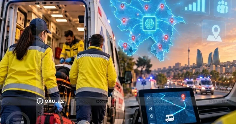 Azərbaycanda təcili tibbi yardımda yenilik: Artıq süni intellektdən istifadə ediləcək
