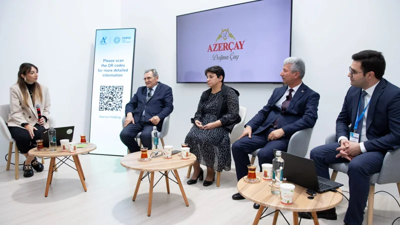 “Azerçay” Çay Sənayesində Fermerlərin Gücləndirilməsi Mövzusunda panel müzakirəsi keçirib