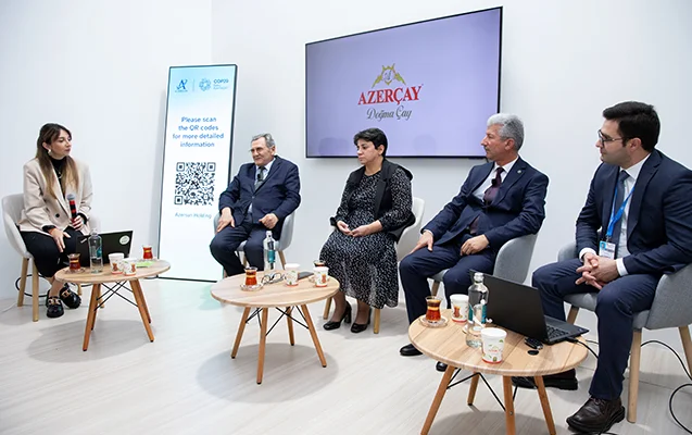 “Azerçay” panel müzakirəsi keçirib Fotolar