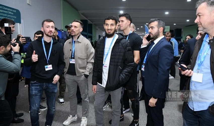 “Qarabağ”ın futbolçuları COP29da