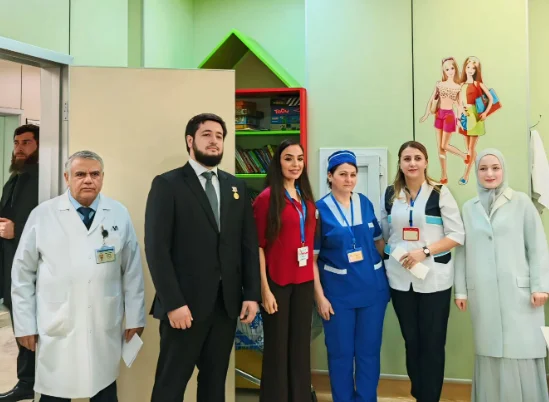 Leyla Əliyeva Uşaq Onkologiya Klinikasında FOTO