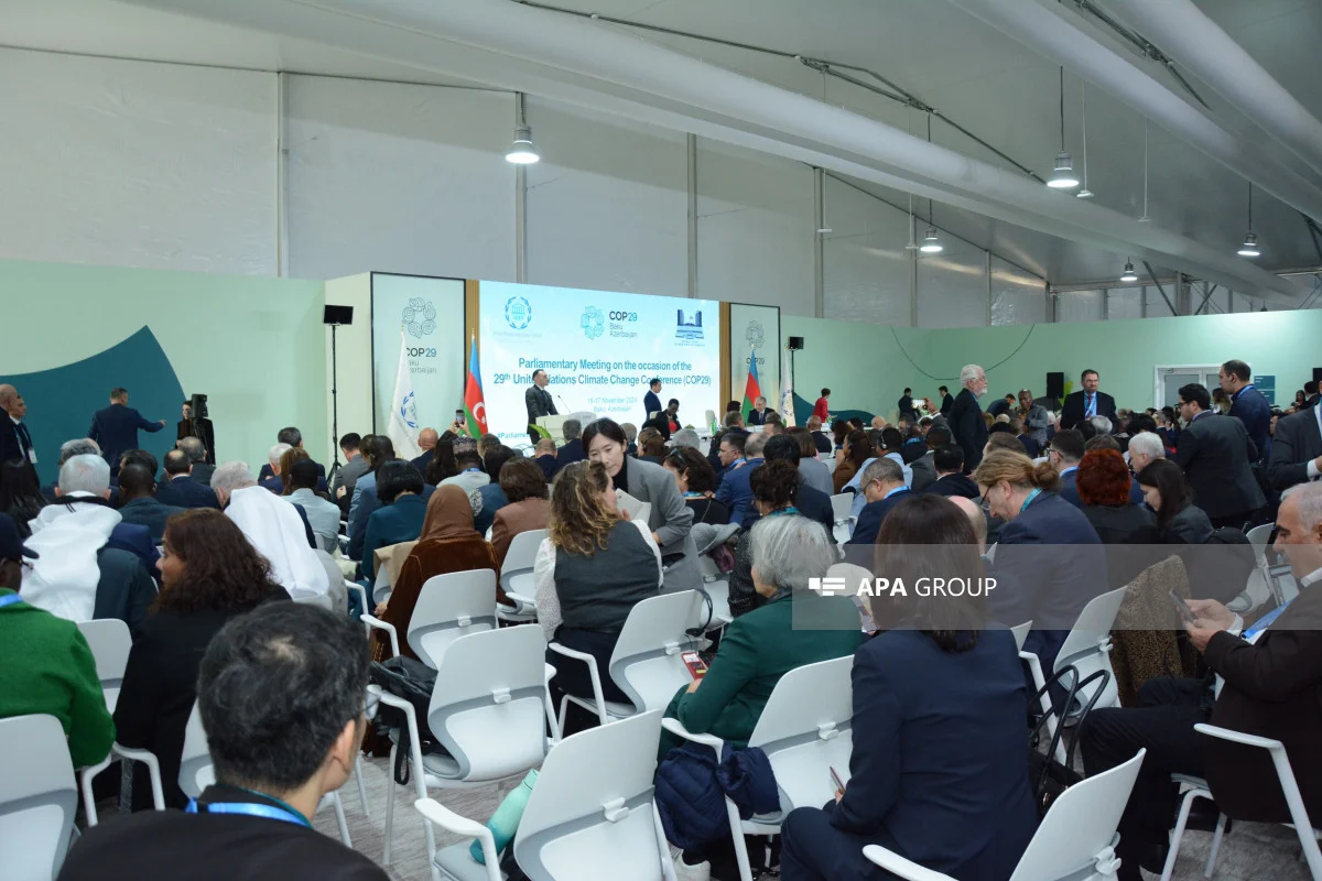 COP29 çərçivəsində Parlament Görüşü başlayıb FOTOLENT