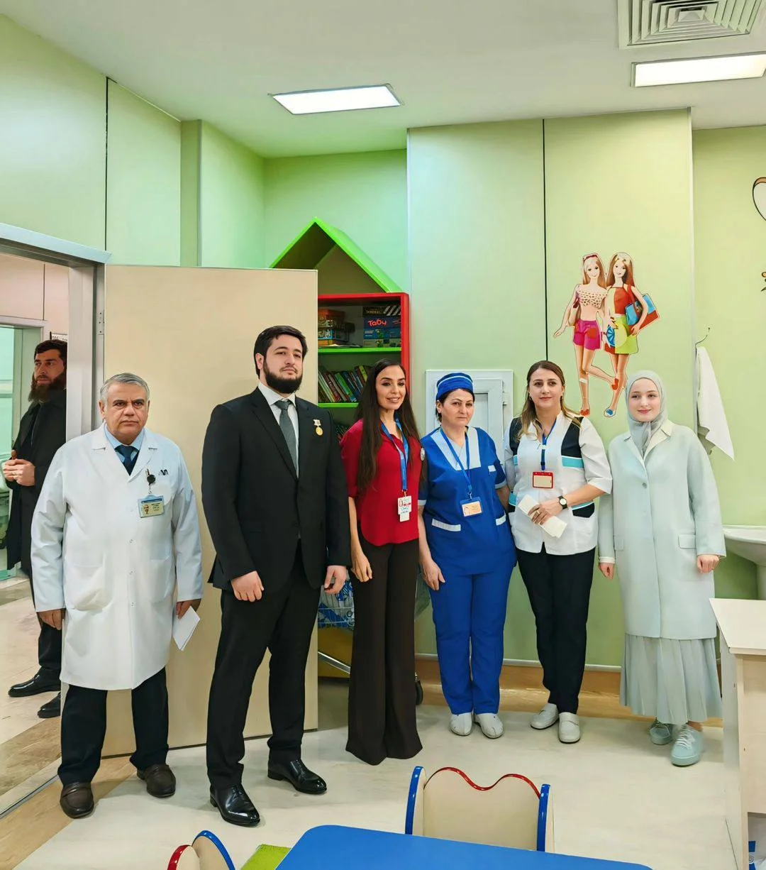 Leyla Əliyeva Uşaq Onkologiya Klinikasında FOTO