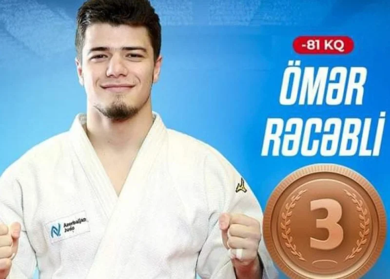 Cüdoçumuz Avropa çempionatında bürünc medal qazandı