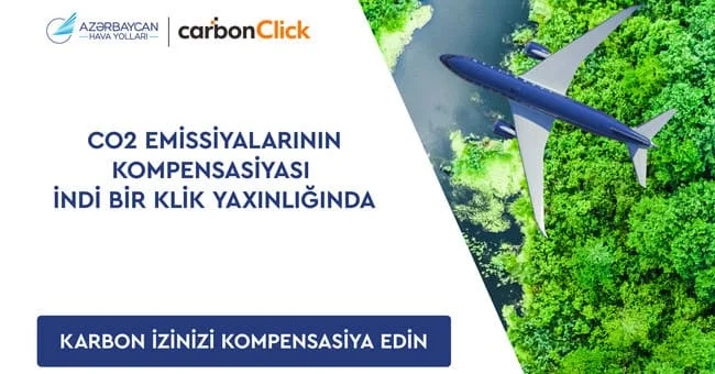 AZAL və “CarbonClick” aviasiya sahəsində karbon emissiyalarının azaldılması yollarını müzakirə edib