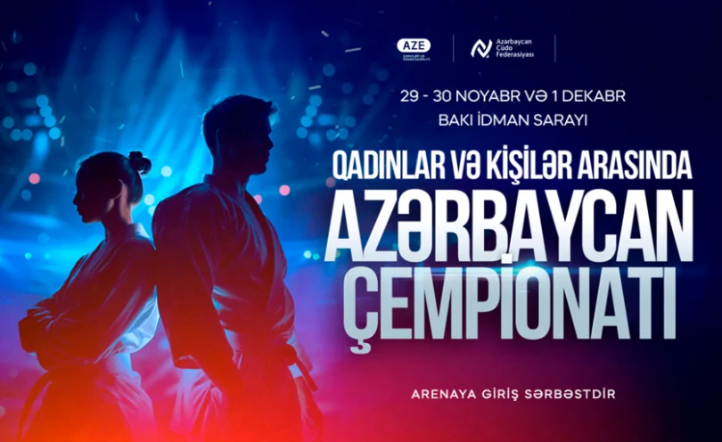 Cüdo üzrə Azərbaycan çempionatı keçiriləcək