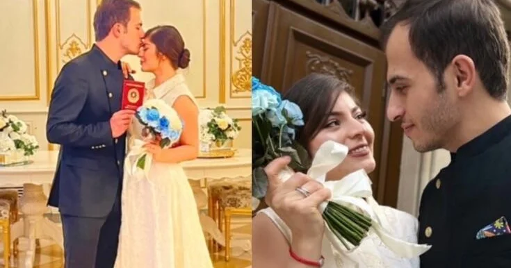 Əməkdar artistin oğlu evləndi VİDEO