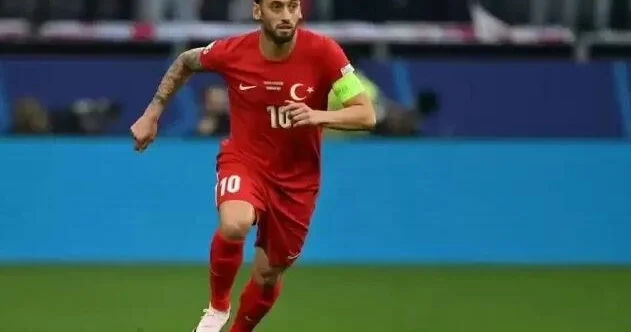 Hakan Çalhanoğlu Türkiyə millisinin KONKRET