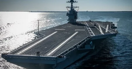 ABŞ ın təyyarədaşıyan gəmisi Karib dənizinə daxil oldu