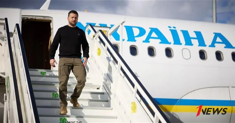 Зеленский прибыл с официальным визитом в Афины