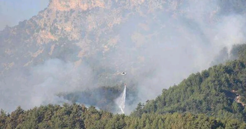 Ermənistanla sərhəddə yanğın söndürüldü