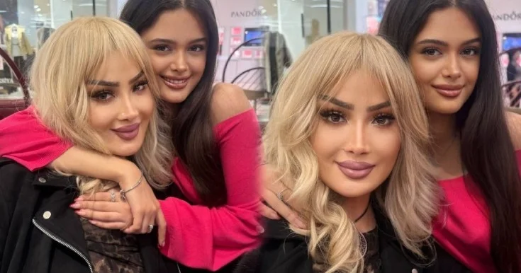 Məleykə Əsədova qızı ilə belə dincəldi Fotolar