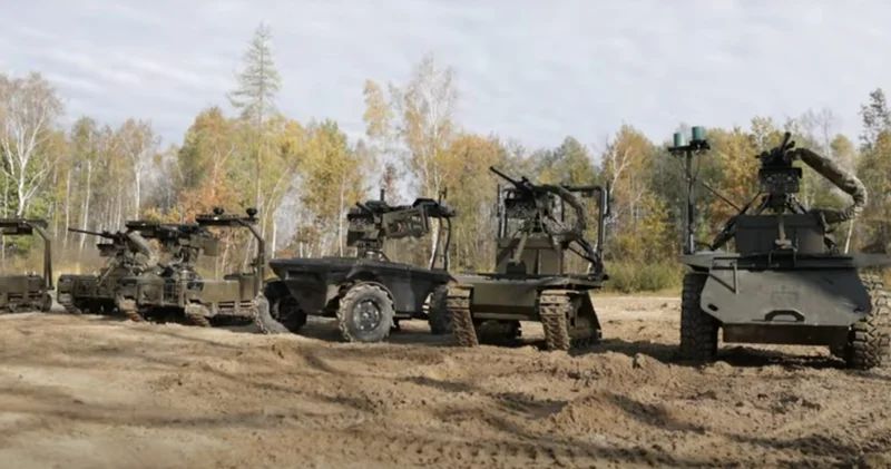 Украинский боевой робот месяц держал оборону без пехоты Minval Politika