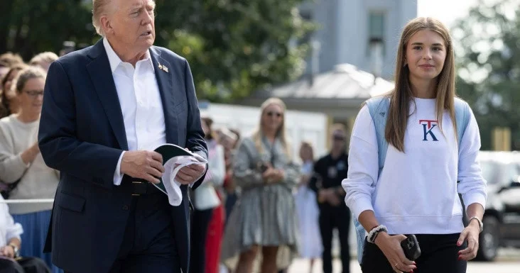 Donald Trampın nəvəsi peşəkar qolf turnirində sonuncu yeri tutub