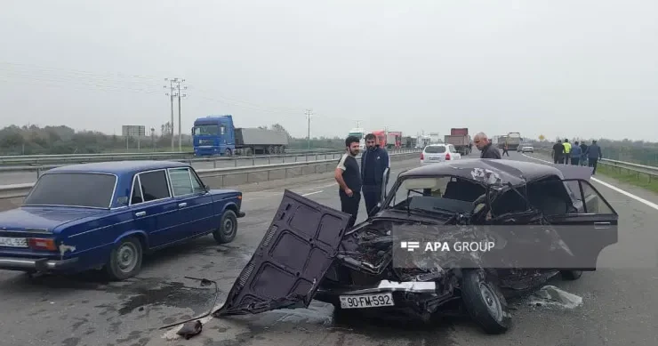 Lənkəranda AĞIR QƏZA: yaralılar var FOTOLENT