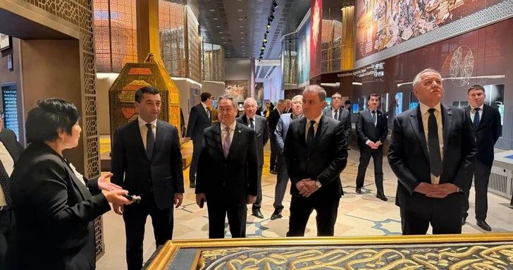 Главы МИД стран ЦА и Азербайджана посетили Центр исламской цивилизации в Ташкенте