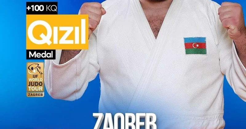 Азербайджанские дзюдоисты завоевали в Загребе 3 медали (ФОТО)