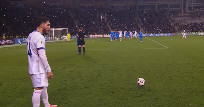 Azərbaycan Fransa matçında maraqlı anlar VİDEO