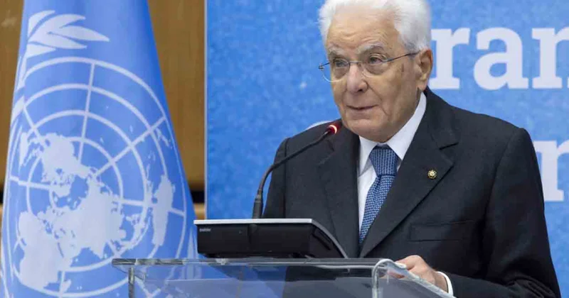 İtaliya Prezidenti: Təcavüzkar müharibə cinayətdir