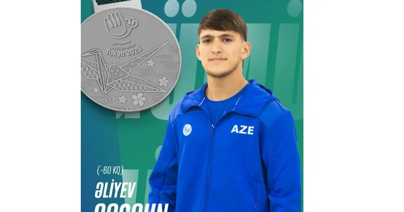 Азербайджанский спортсмен впервые в истории завоевал медаль на Дефлимпиаде в Японии