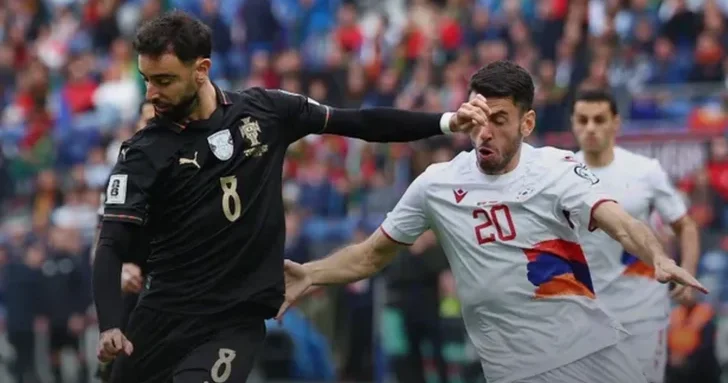 Сборная Португалии вышла на ЧМ 2026, разгромив команду Армении со счетом 9:1