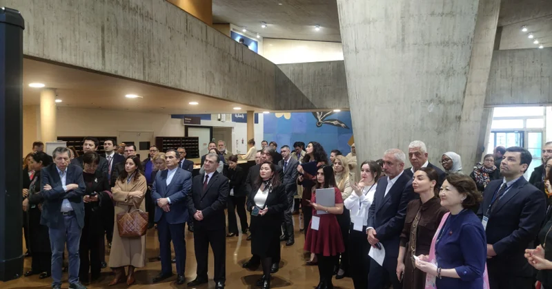 В штаб квартире ЮНЕСКО открылась выставка по случаю 900 летия архитектора Аджеми Нахчывани