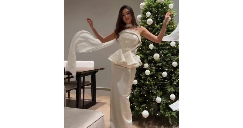 Новогодний образ блогера Гамиды Селимовой ВИДЕО
