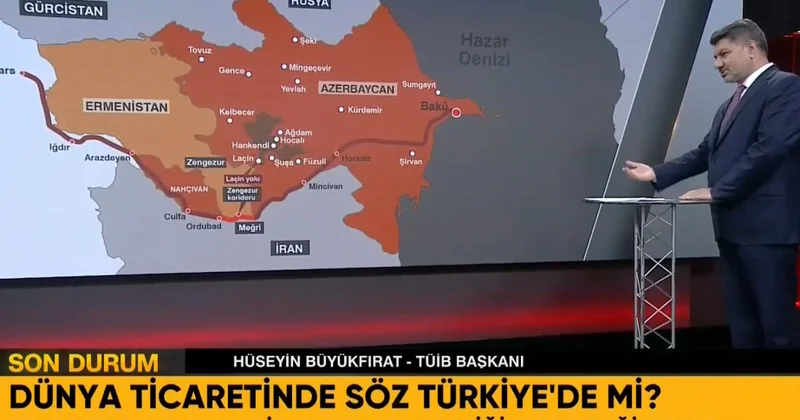 CNN Türk telekanalı: Zəngəzur dəhlizi sayəsində Ankara ilə Bakının siyasi və iqtisadi çəkisi artacaq
