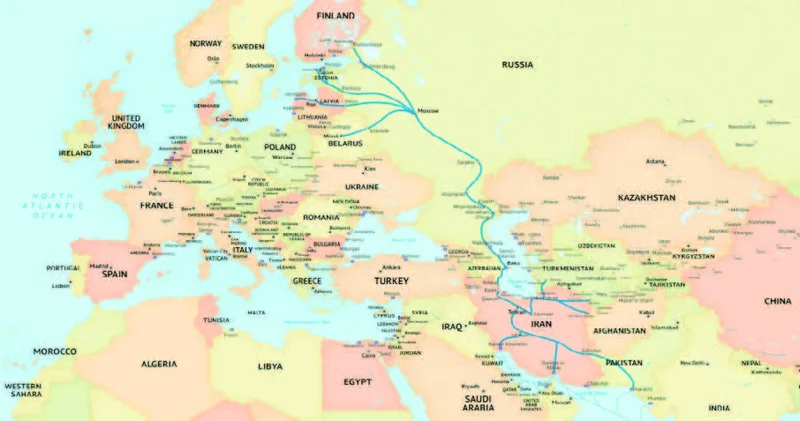 Azərbaycan beynəlxalq nəqliyyat qovşağına çevrilib