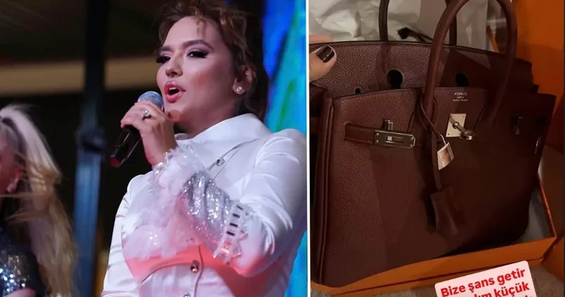 Demetin çantası gündəm oldu