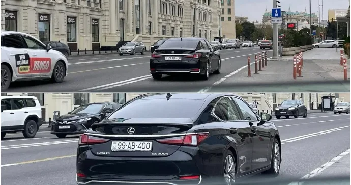 Avtobus zolağında özünə “dayanacaq” quran sürücü 99 AB 400 FOTO