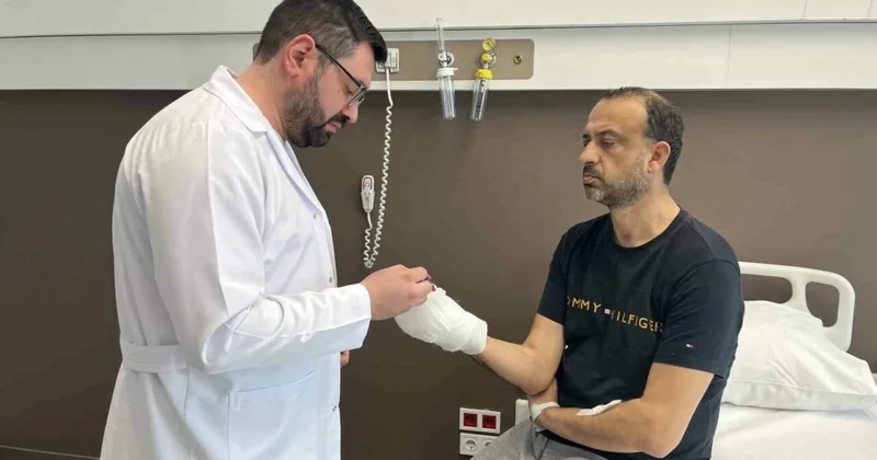 Barmağını buz paketinə qoyub Türkiyəyə gəldi FOTO