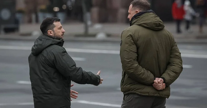 Ермака заметили у резиденции Зеленского Minval Politika