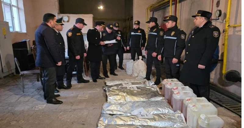 Naxçıvanda külli miqdarda narkotik məhv edilib