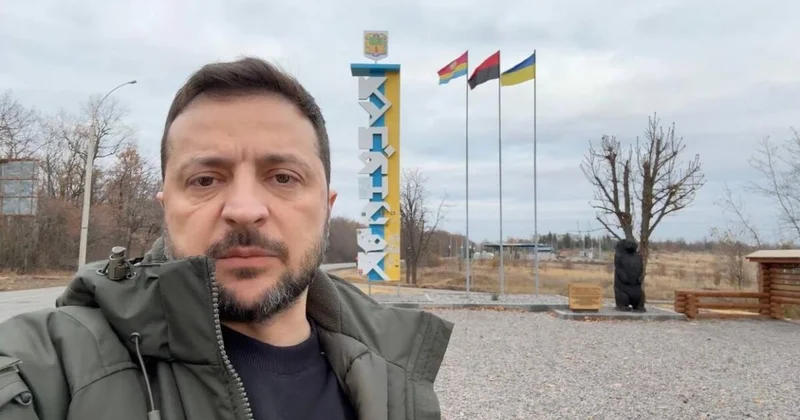 “Kupyanska ona görə getdim ki...” Zelenski açıqladı