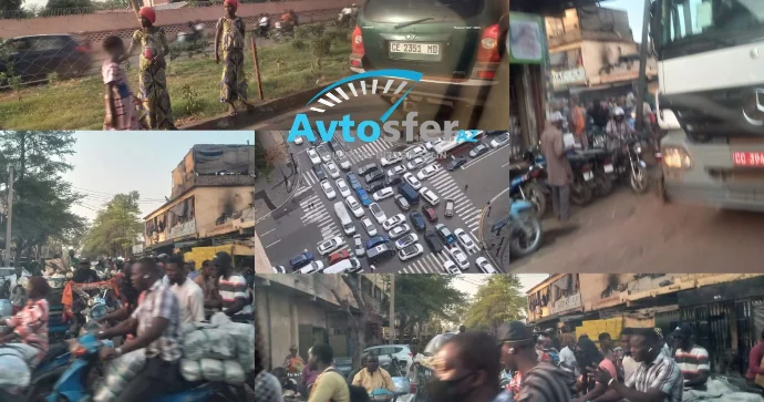 Yol polisi qayda pozan sürücüləri necə başa salsın? Afrikada kötəklə döyürlər FOTOLAR