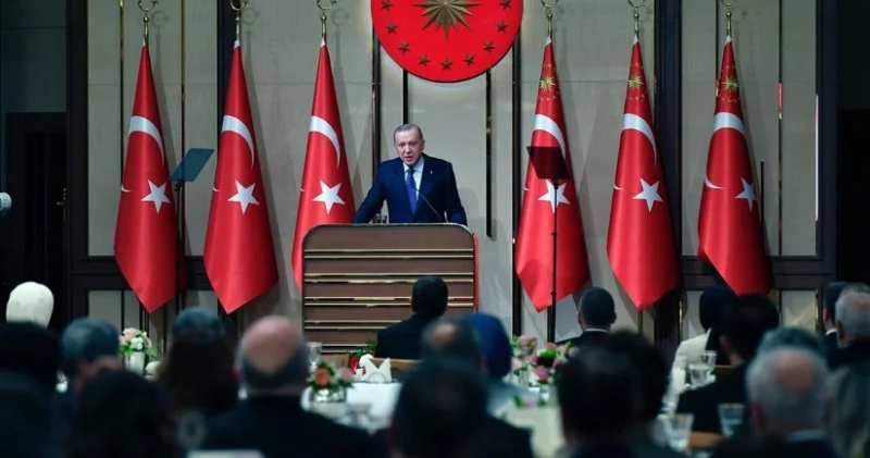 Ərdoğan 16 cı Səfirlər Konfransı çərçivəsində xarici diplomatları qəbul edib