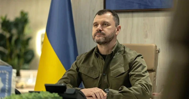 Ukraynanın daxili işlər naziri cəbhə xəttində olub