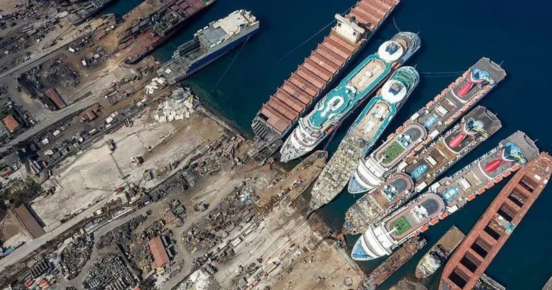 Dünyanın ən böyük kruiz gəmi qəbiristanlığı Türkiyədə aşkarlanıb
