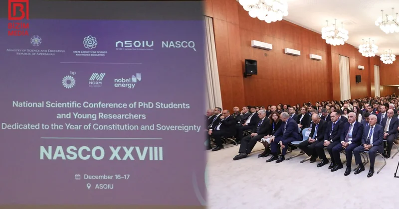 ADNSU nun gənc tədqiqatçıları BİR ARADA NASCO XXVIII in açılış mərasimi baş TUTDU VİDEO