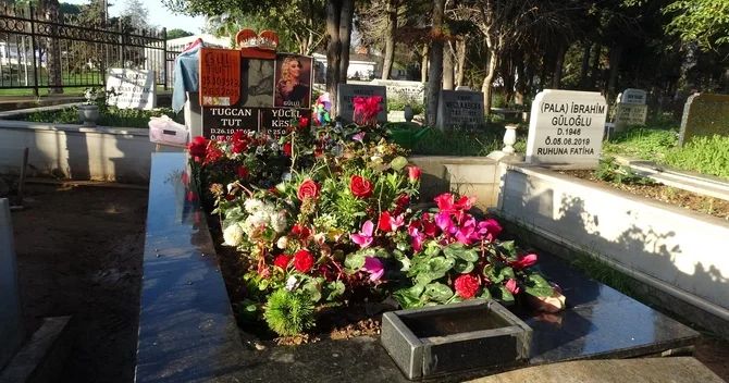 Qızı tərəfindən öldürülən müğənninin məzarından FOTOLAR YAYILDI