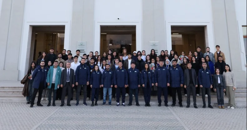 Tanınmış güləşçilər Qarabağ Universitetində olub
