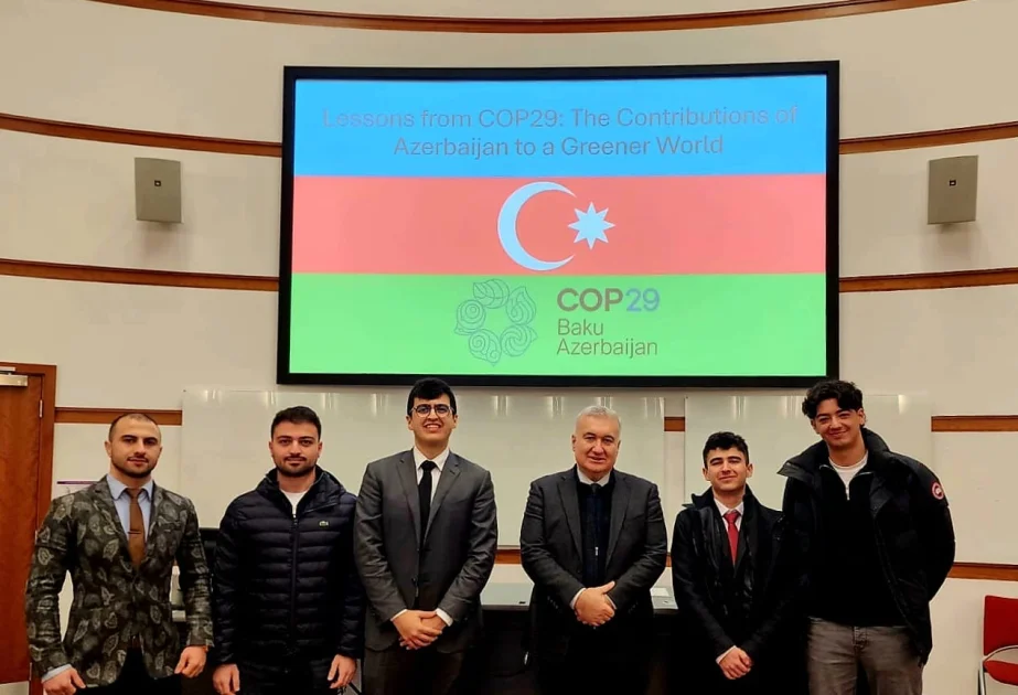 Durham Universitetində COP29 la bağlı tədbir keçirilib AZƏRTAC