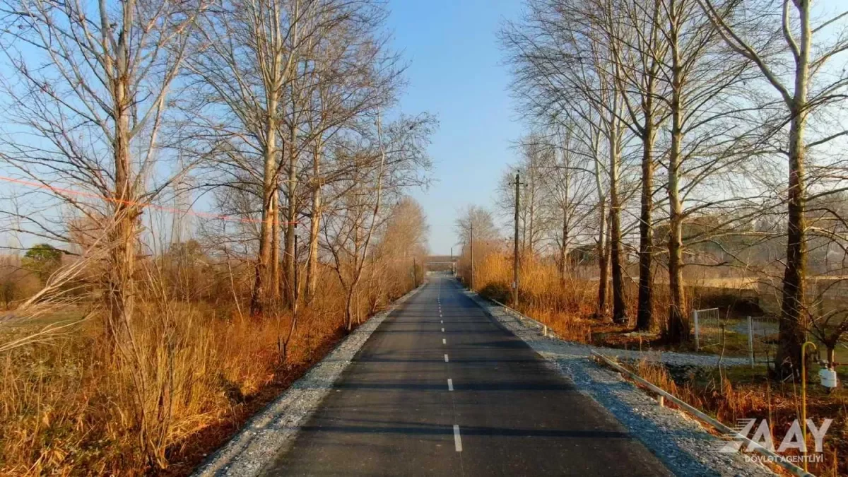 В Азербайджане завершена реконструкция дороги, соединяющей 9 сел ФОТО / ВИДЕО