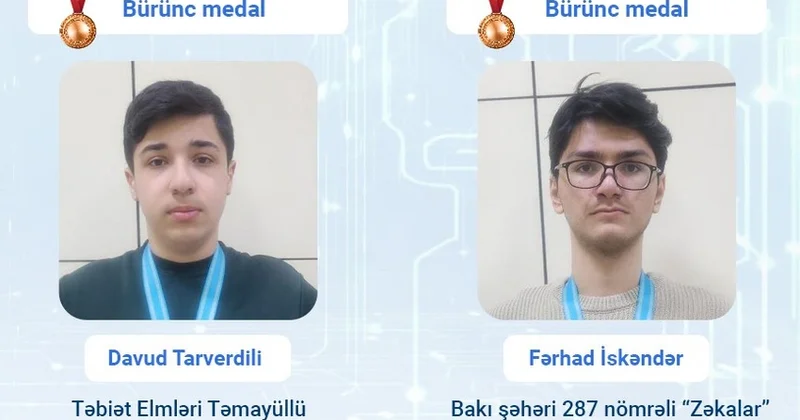 Азербайджанские школьники завоевали на международной олимпиаде 10 медалей
