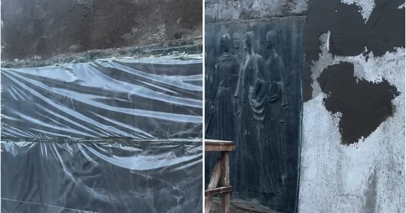 В Азербайджанфильме началась реставрация бюста Джаббарлы