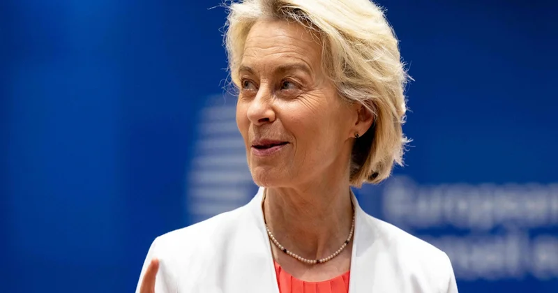 Ursula von der Leyen Trampın rüsumlarının transatlantik münasibətləri sarsıdacağını bildirib